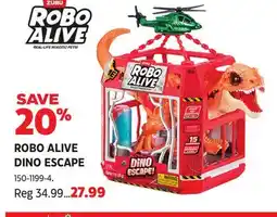 Canadian Tire Zuru ROBO ALIVE DINO ESCAPE offer
