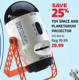 Canadian Tire Discovery TOY SPACE AND PLANETARIUM PROJECTOR offer