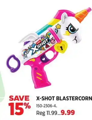 Canadian Tire X-SHOT BLASTERCORN offer