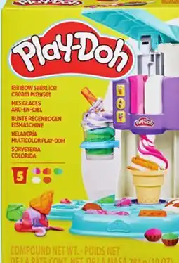 Canadian Tire PLAY-DOH RAINBOW SWIRL ICE CREAM PLAYSET offer