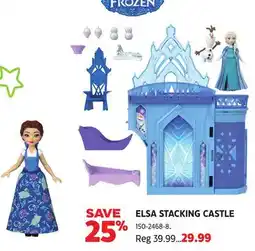 Canadian Tire Disney ELSA STACKING CASTLE offer