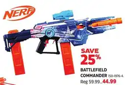 Canadian Tire Nerf BATTLEFIELD COMMANDER offer