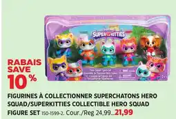 Canadian Tire Disney SUPERKITTIES COLLECTIBLE HERO SQUAD FIGURE offer