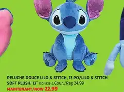 Canadian Tire LILO & STITCH SOFT PLUSH, 13 offer