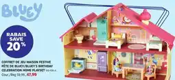 Canadian Tire BLUEY'S BIRTHDAY CELEBRATION HOME PLAYSET offer