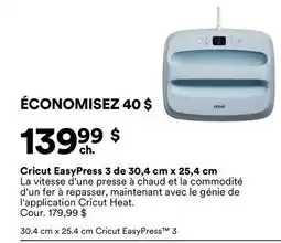 Michaels Cricut EasyPress 3 de 30,4 cm x 25,4 cm offer