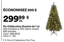 Michaels Pin Célébration illuminé de 7 pi offer