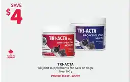 Mondou TRI-ACTA JOINT All joint supplements for cats or dogs offer