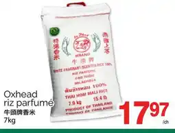 T&T Supermarket OXHEAD RIZ PARFUMÉ, 7KG offer