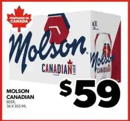 Real Canadian Liquorstore Molson Canadian offer