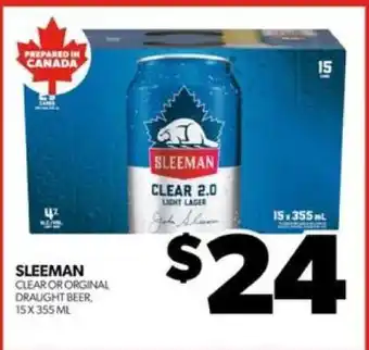 Sleeman Clear 2.0 Light Lager