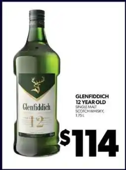 Real Canadian Liquorstore Glenfiddich 12 Year Old offer