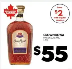 Real Canadian Liquorstore Crown Royal offer