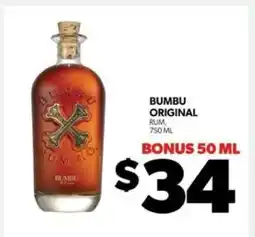 Real Canadian Liquorstore BUMBU ORIGINAL offer
