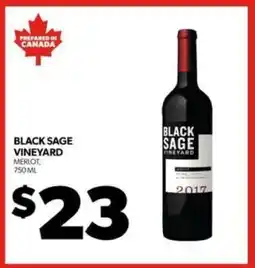 Real Canadian Liquorstore Black Sage Vineyard Merlot offer