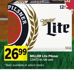 Foodland MILLER Lite Pilsner offer