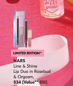 Shoppers Drug Mart NARS Line & Shine Lip Duo offer