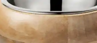 Petvalu Essentials Wood & Stainless Steel Bowl 29 oz offer