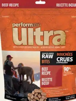 Petvalu Performatrin Ultra Freeze-Dried Raw Bites Beef Recipe Dog Food offer
