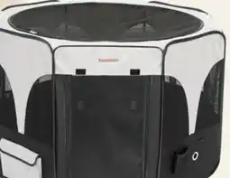 Petvalu Essentials Grey & Black Playpen offer