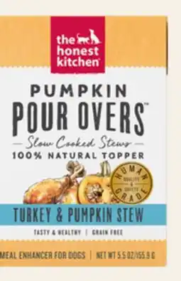 Petvalu The Honest Kitchen Pumpkin Pour Overs Turkey & Pumpkin Stew Dog Food Topper offer
