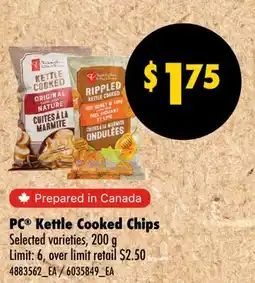 Wholesale Club Kettle Cooked chips offer