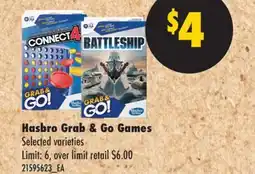 No Frills Hasbro Grab & Go Games offer