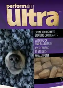 Petvalu Performatrin Ultra Oven Baked Duck & Blueberry Small Dog Treats offer