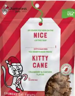 Petvalu Shameless Pets Nice List Kitty Cane Cat Treats offer