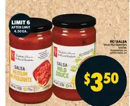Real Canadian Superstore PC SALSA, 650 ML offer