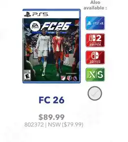 GameStop FC 26 offer
