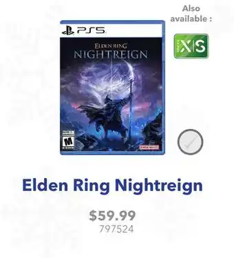 GameStop Elden Ring Nightreign offer