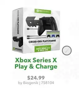 GameStop Xbox Series X Play & Charge offer