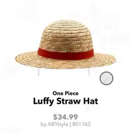 GameStop ABYstyle One Piece Luffy Straw Hat offer