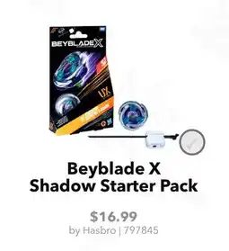 GameStop Beyblade X Shadow Starter Pack offer