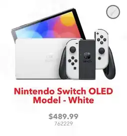 GameStop Nintendo Switch OLED Model-White offer