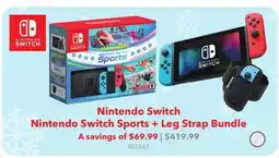 GameStop Nintendo Switch Nintendo Switch Sports+ Leg Strap Bundle offer