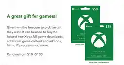 GameStop A great gift for gamers! offer
