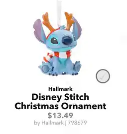 GameStop Hallmark Disney Stitch Christmas Ornament offer