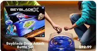 GameStop Beyblade Drop Attack Battle Set offer