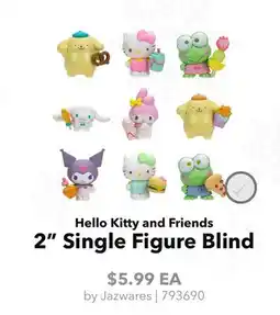 GameStop Jazwares Hello Kitty and Friends 2 Single Figure Blind offer