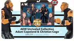 GameStop AEW Unrivaled Collection Adam Copeland & Christian Cage offer