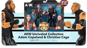 GameStop AEW Unrivaled Collection Adam Copeland & Christian Cage offer