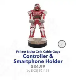 GameStop Fullout Nuka Cola Cable Guys, Controller & Smartphone Holder offer