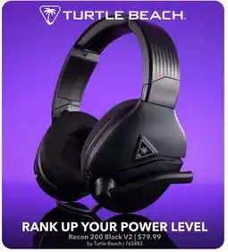 GameStop Turtle Beach Recon 200 Black V2 offer