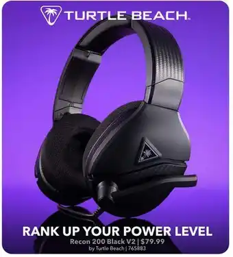 GameStop Turtle Beach Recon 200 Black V2 offer