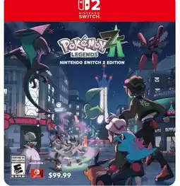 GameStop POKEMON ZA LEGENDS NINTENDO SWITCH 2 EDITION offer