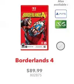 GameStop Borderlands 4 offer