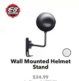 GameStop Wall Mounted Helmet Stand Biogenik offer