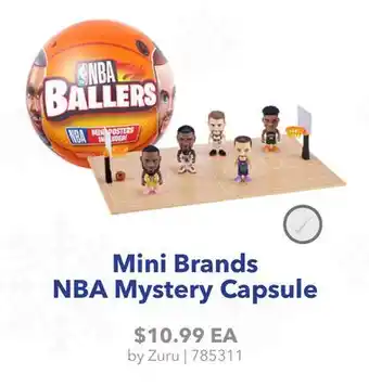 GameStop Zuru Mini Brands NBA Mystery Capsule offer